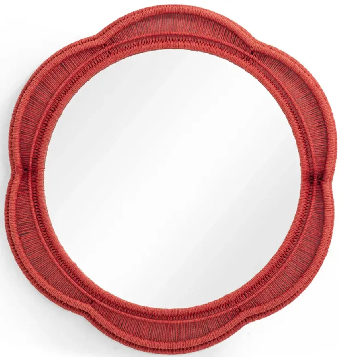 Zeva Red Wall Mirror