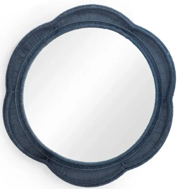 Zeva Blue Wall Mirror