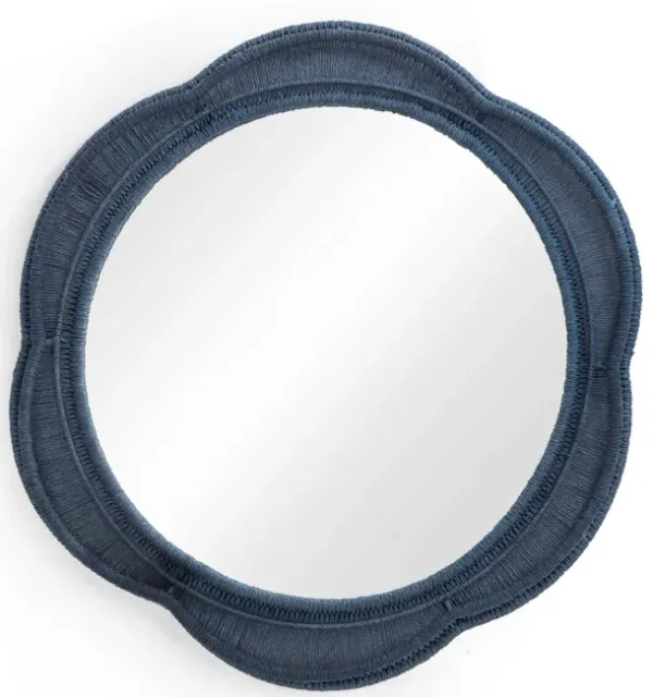 Zeva Blue Wall Mirror