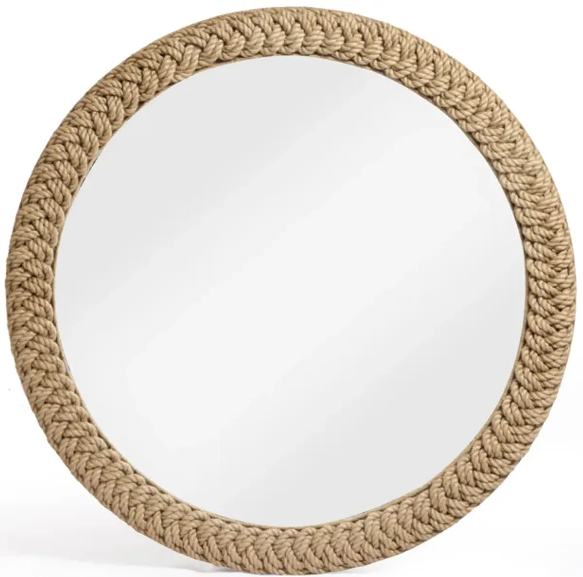 Midge Rope Round Wall Mirror