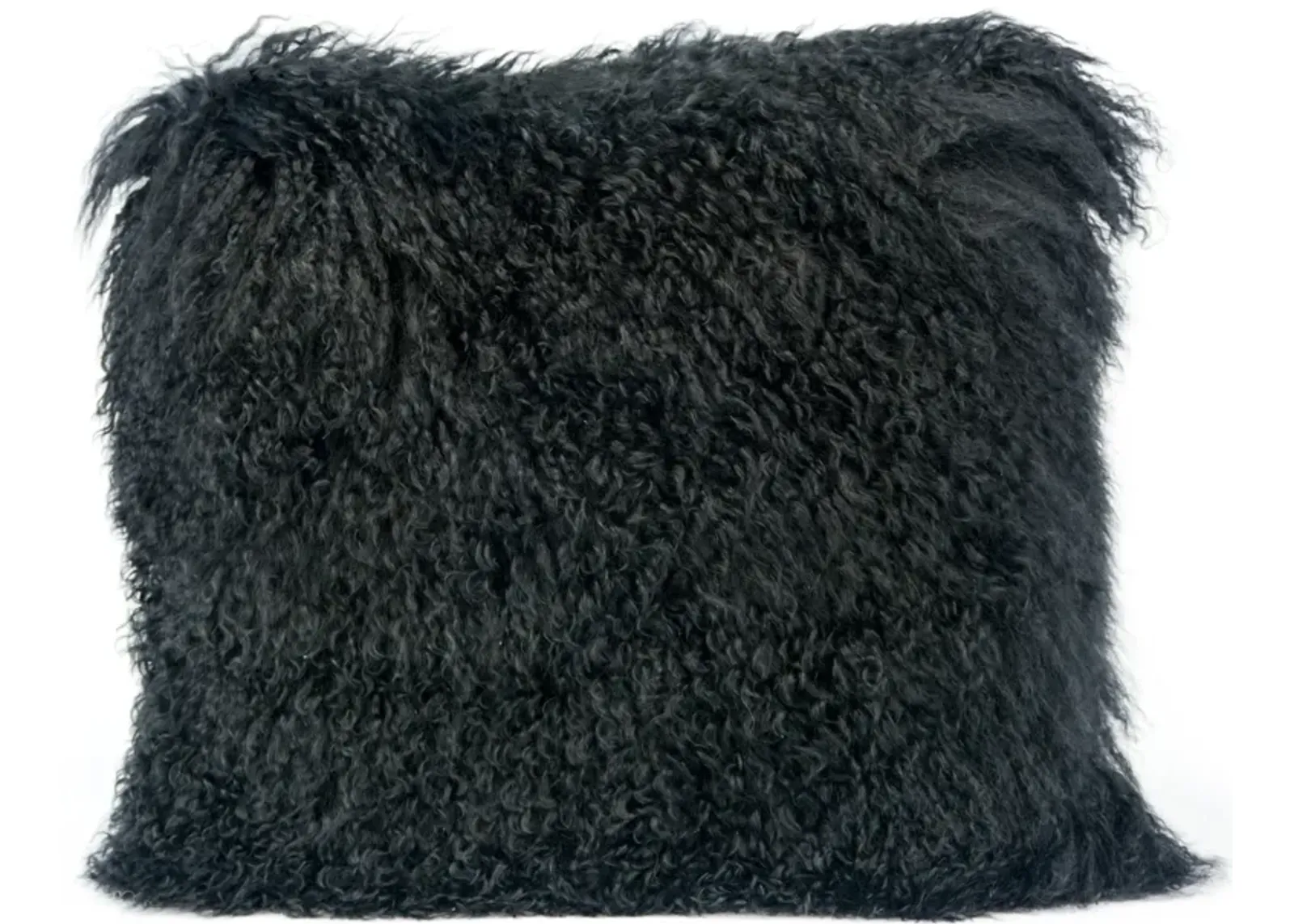 Tibetan Sheep Black Large Pillow