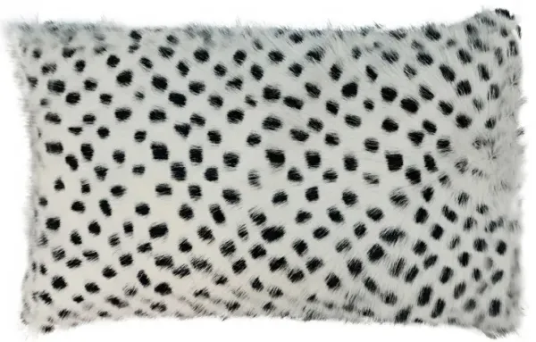 Genuine Goatskin 12x20 Inch Pillow
