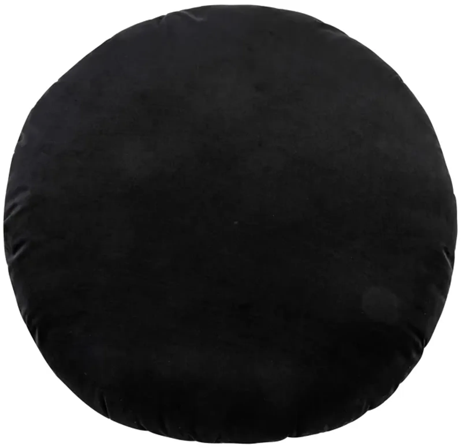 Potter 20 Inch Black Velvet Pillow