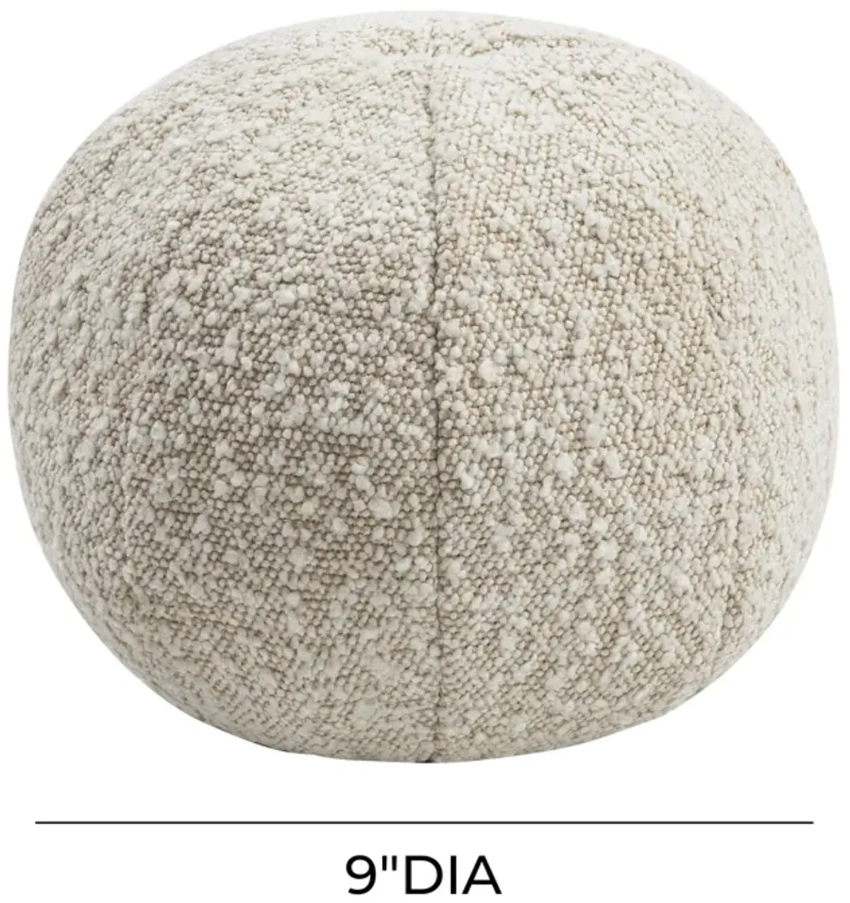 Boba Beige Boucle 9" Pillow