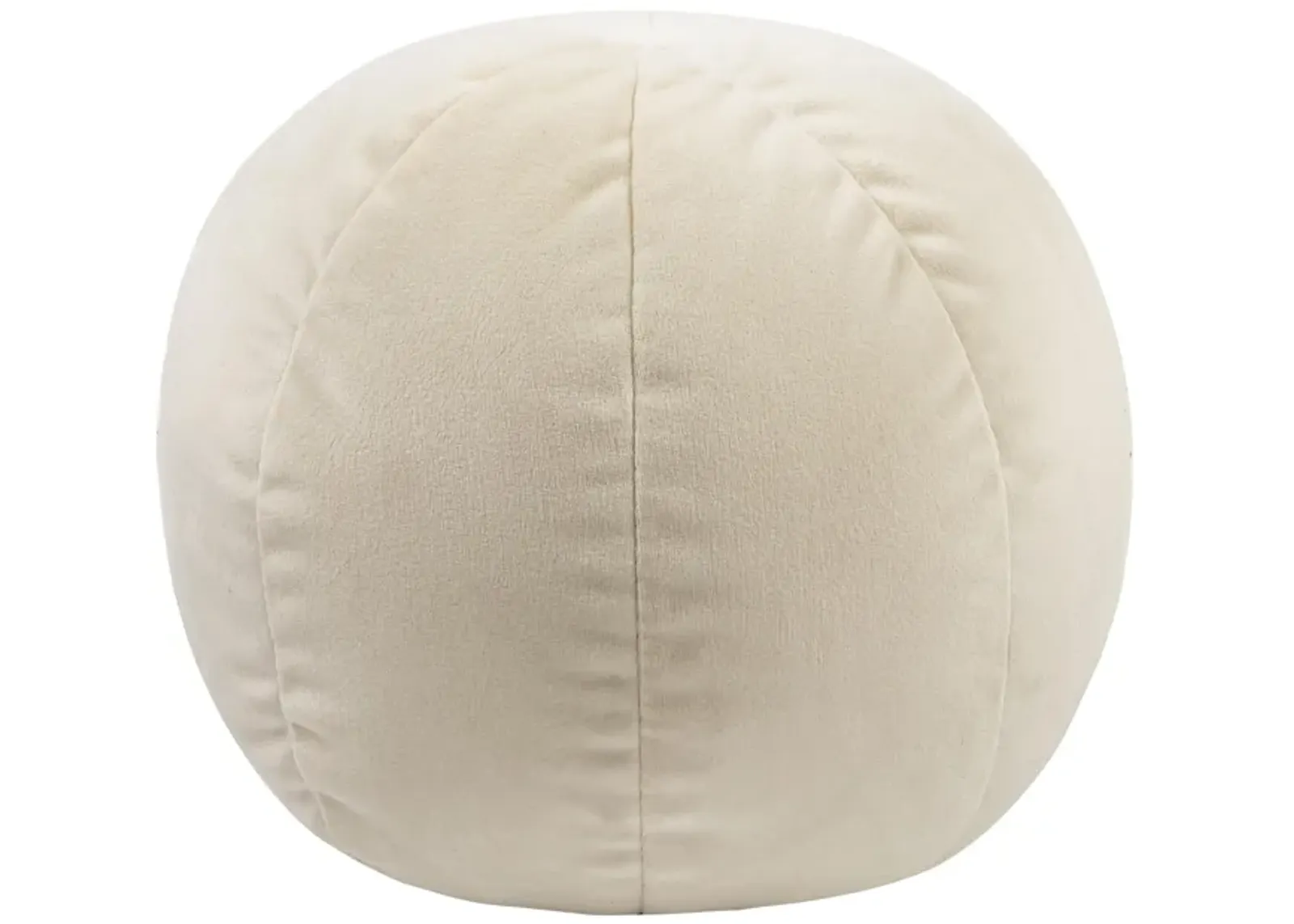 Boba 14 Inch Cream Velvet Pillow