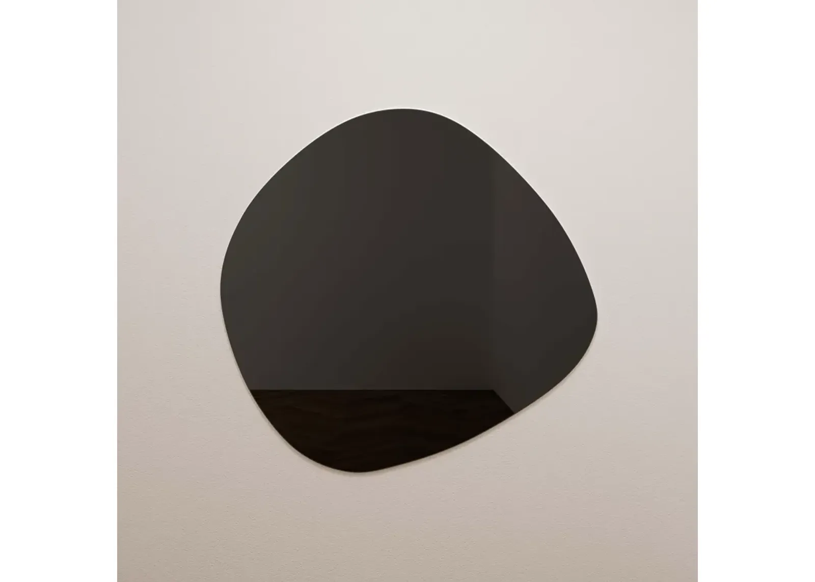 Phoebe LED Black Tinted Wall Mirror