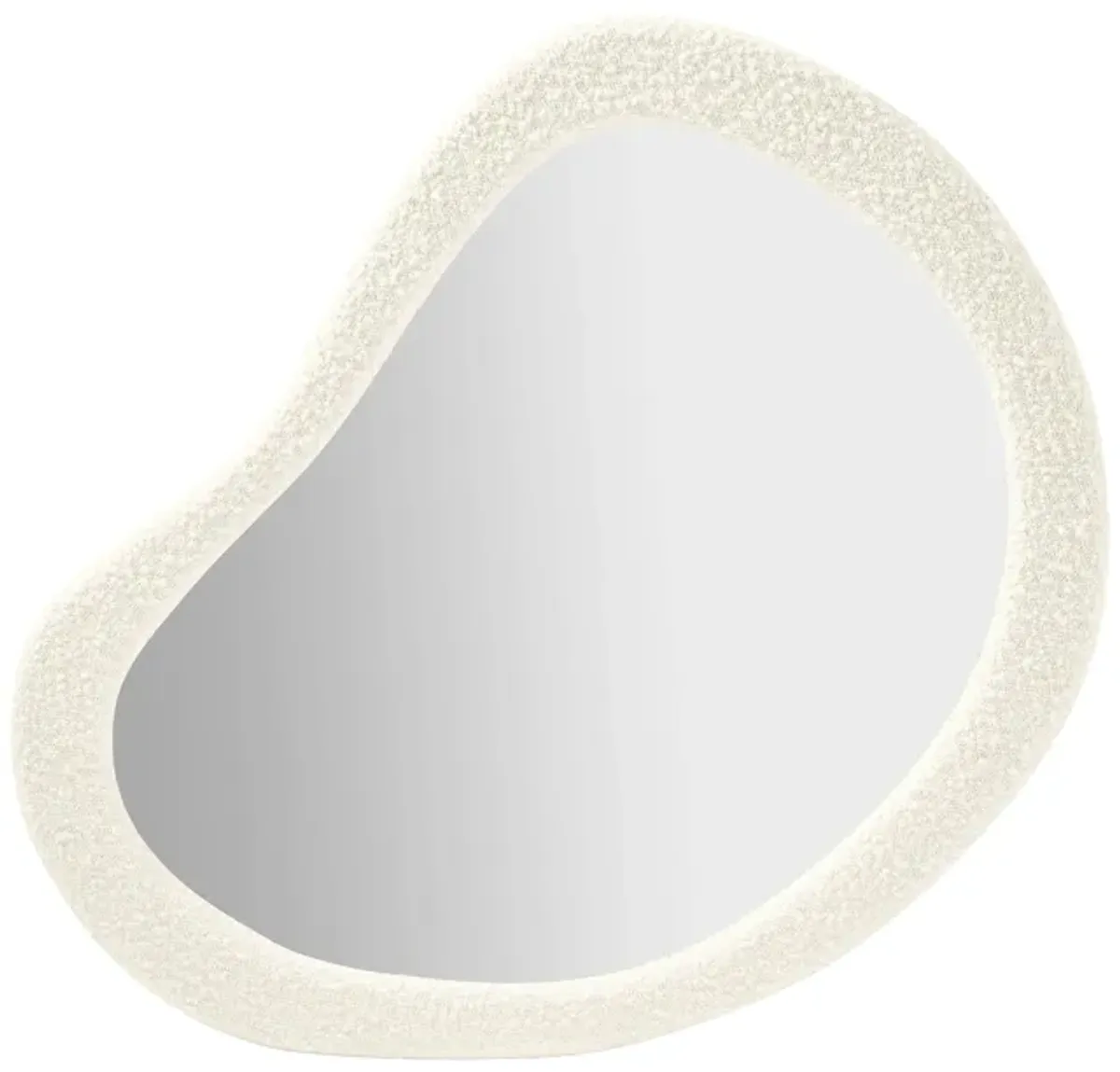 Klaryss Teardrop Boucle Mirror