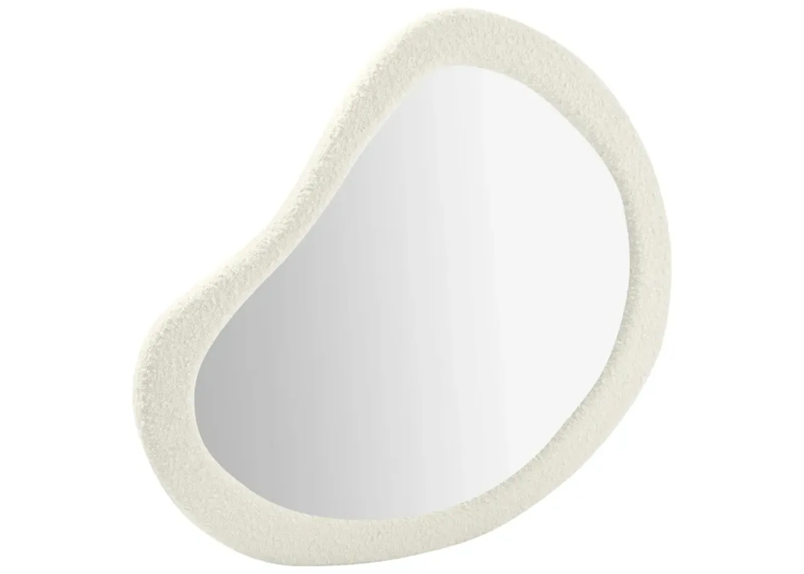 Klaryss Teardrop Boucle Mirror