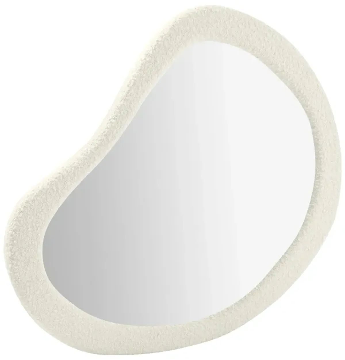 Klaryss Teardrop Boucle Mirror