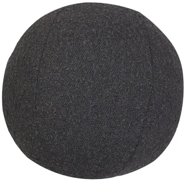 Boba Black Boucle 9 inch Pillow