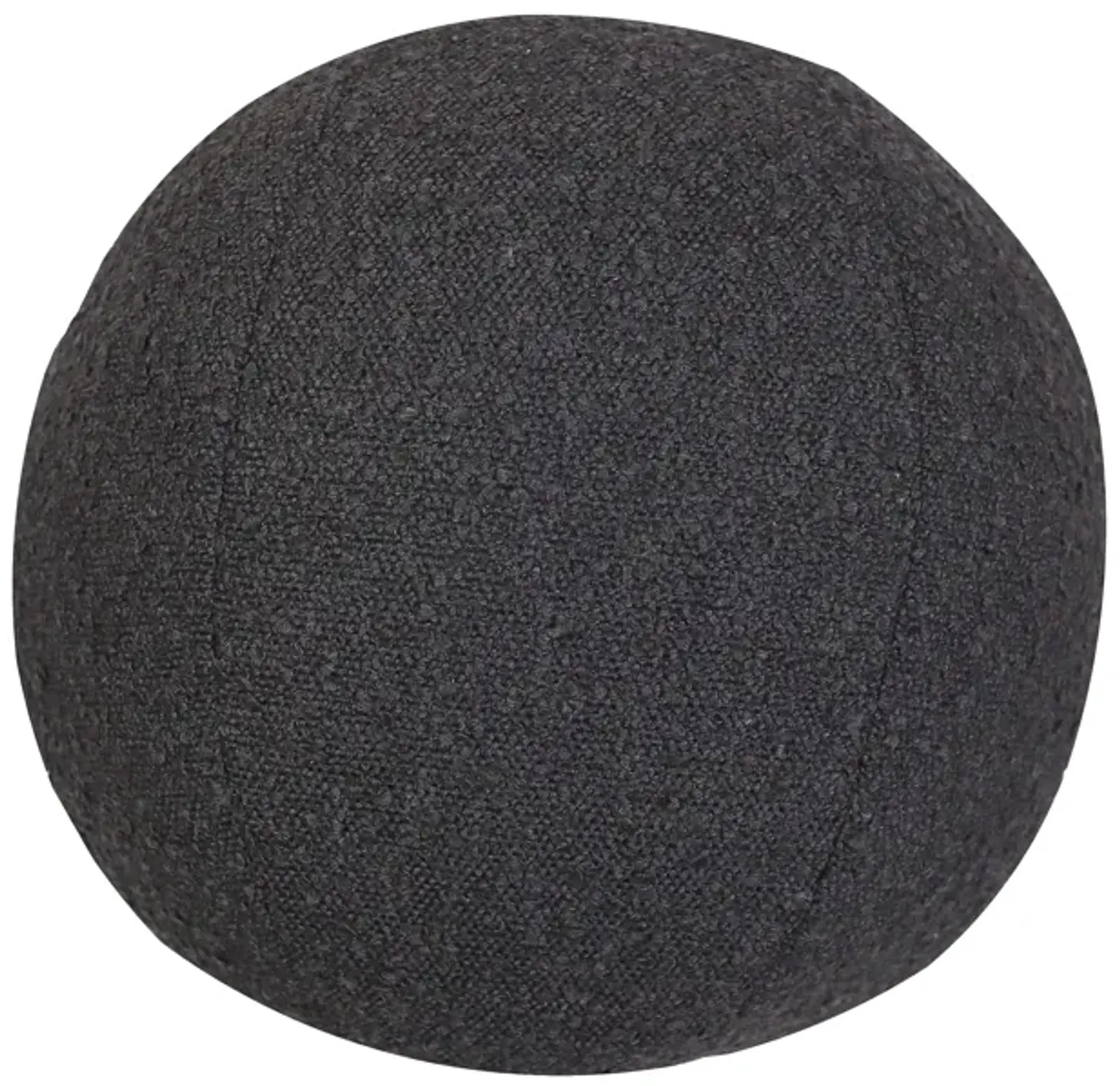 Boba Black Boucle 9 inch Pillow