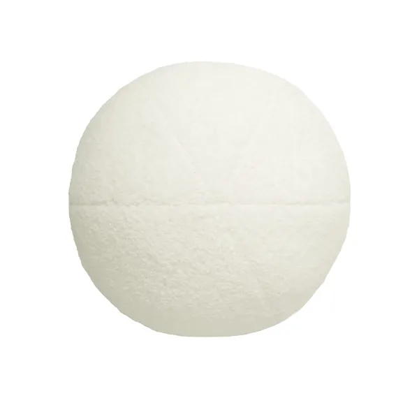 Boba Cream Vegan Shearling 9 inch Pillow