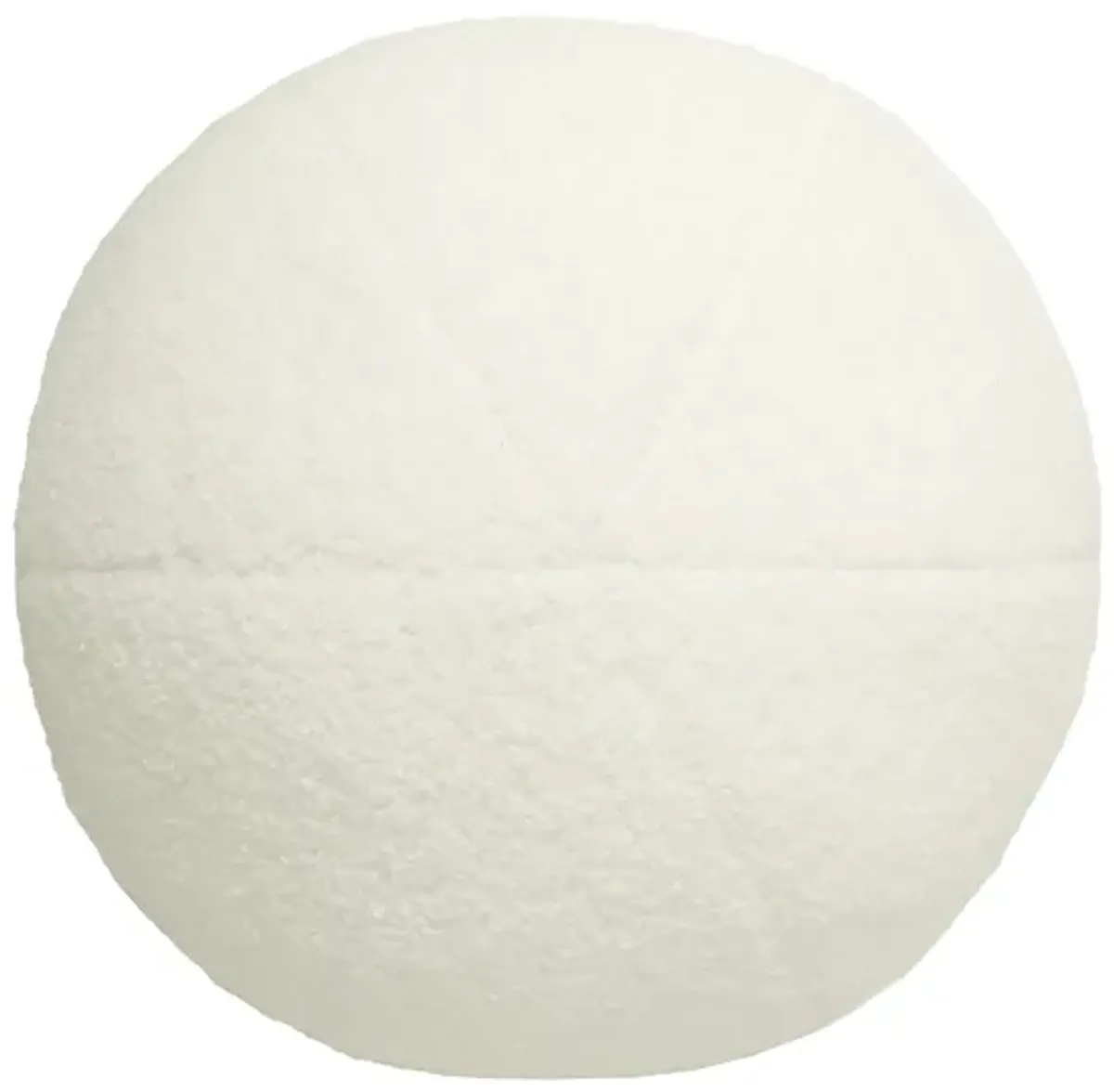 Boba Cream Vegan Shearling 9" Pillow