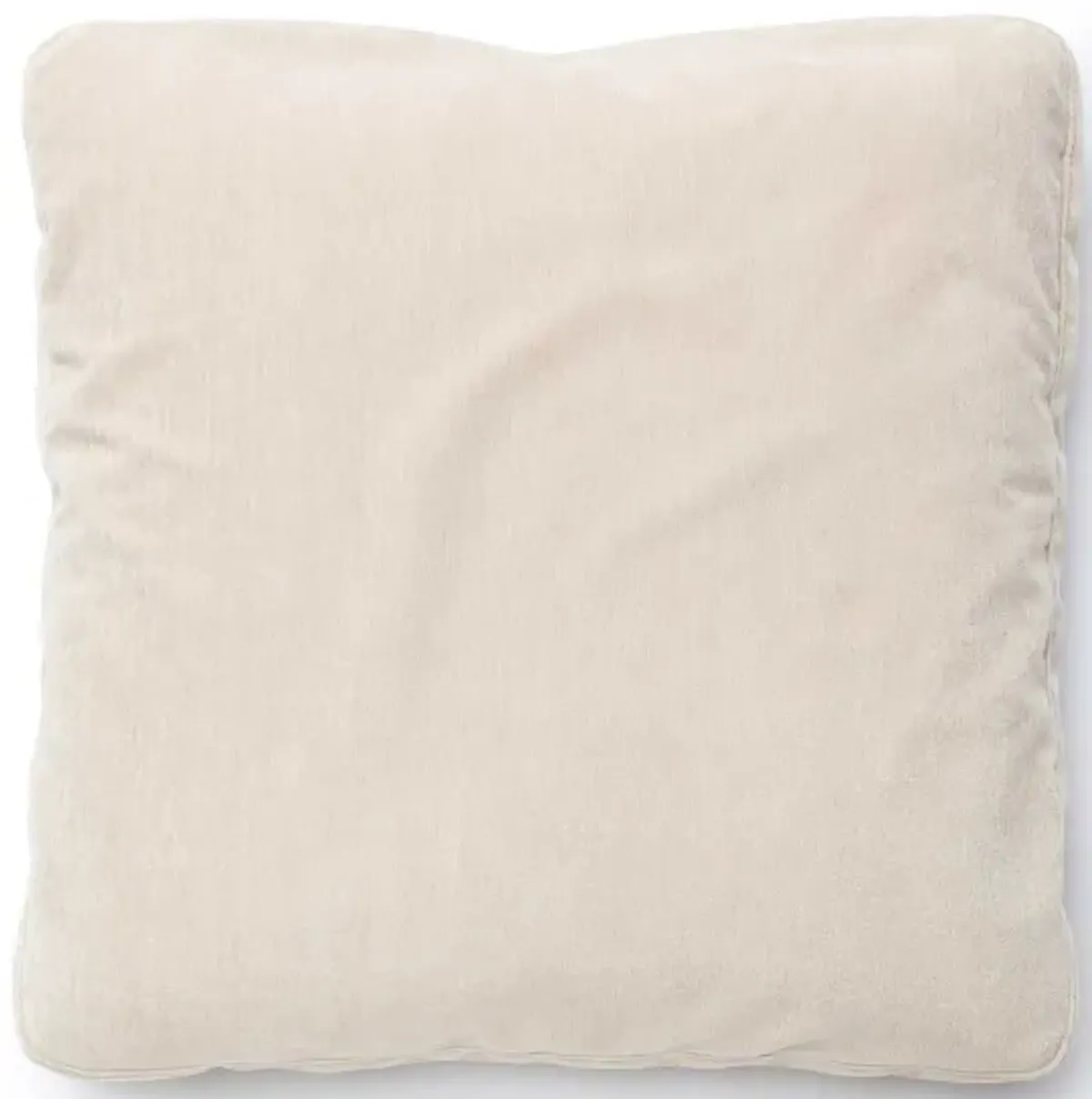 Tipsy Taupe Upcycled Chenille 20 x 20 inch Square Floppy Pillow