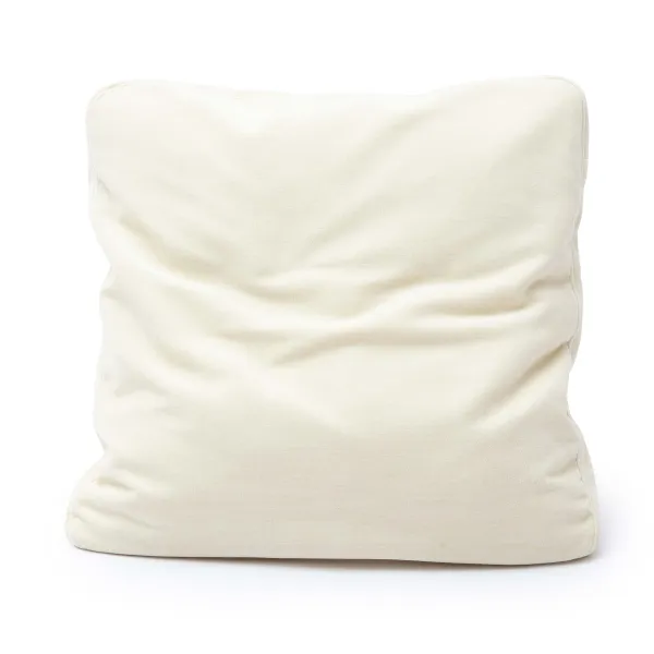 Tipsy Cream Chenille 24 x 24 inch Square Floppy Pillow