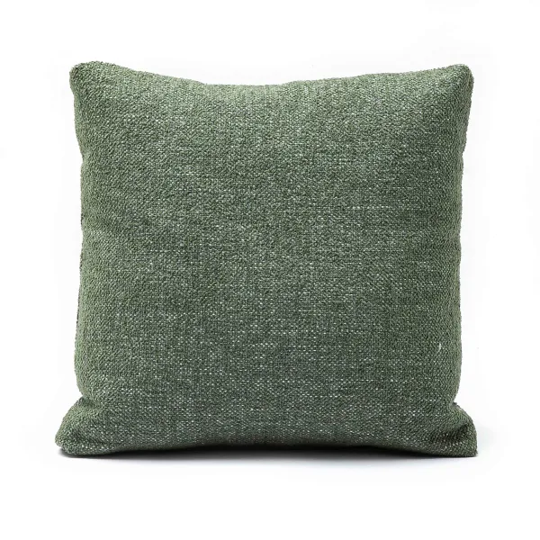 Malolo Green Basketweave 20 inch Square Vegan-Down Pillow