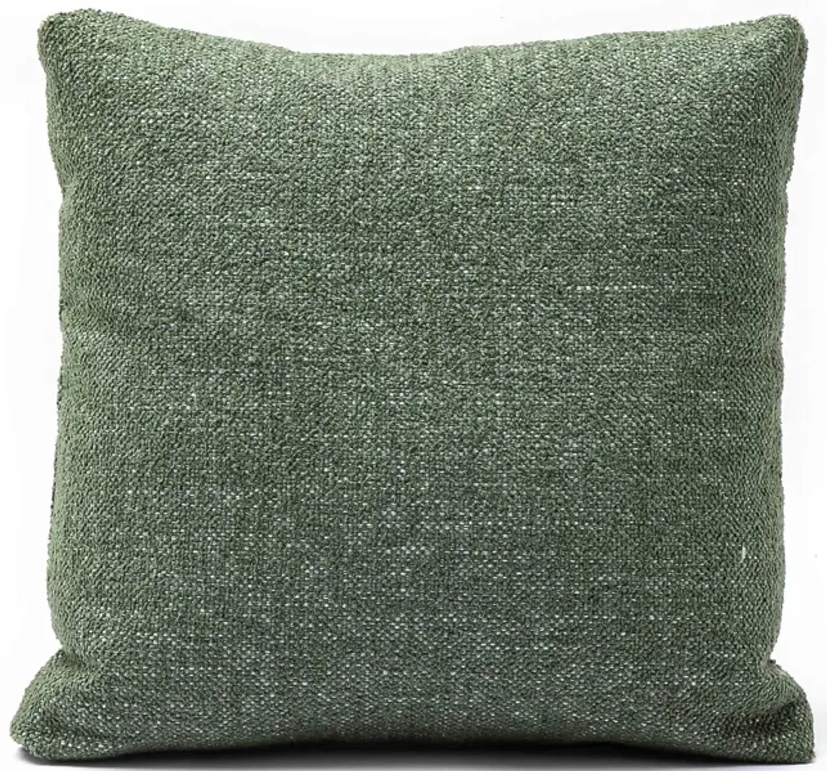 Malolo Green Basketweave 20 inch Square Vegan-Down Pillow - COVER
