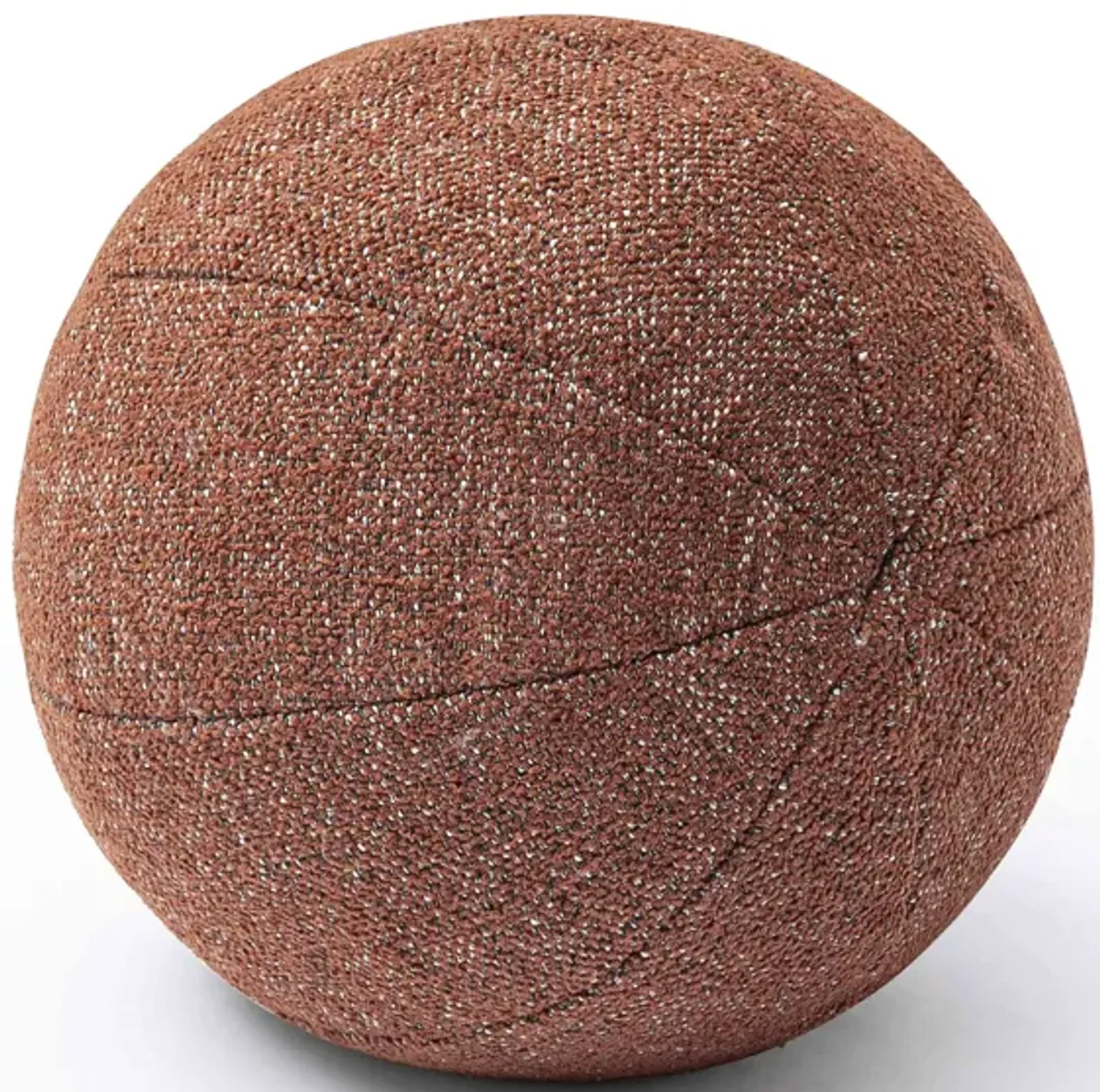 Boba Red Sedona Textured Basketweave 14 inch Pillow