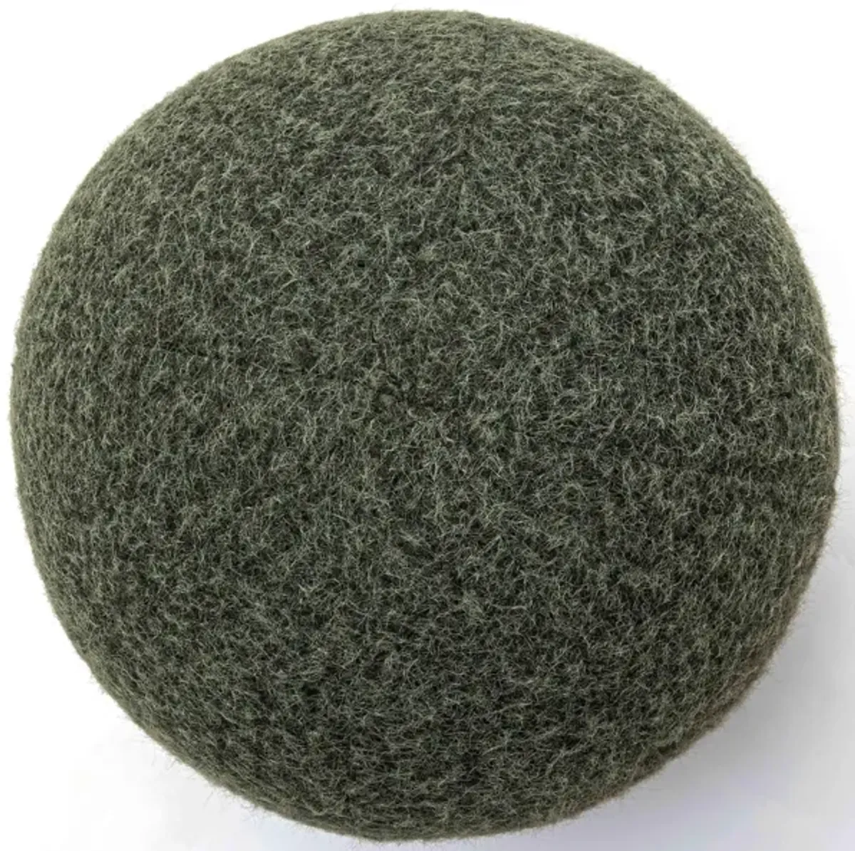 Boba Green Long Mohair 14" Pillow