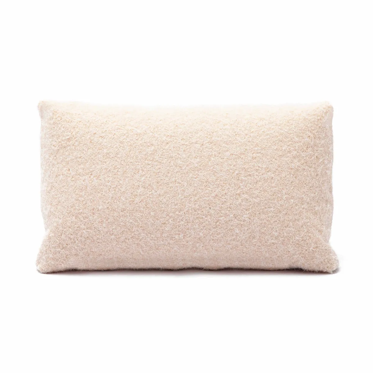 Malolo Rose-Tan Long Mohair 20x12 inch Rectangular Vegan-Down Pillow - COVER