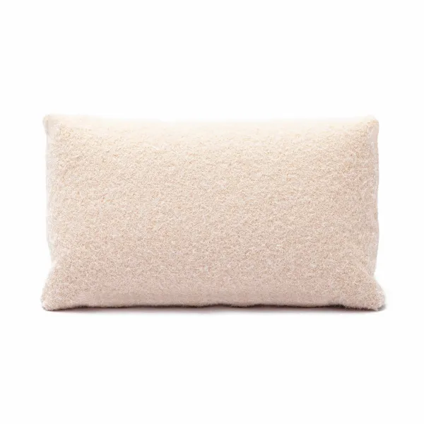Malolo Rose-Tan Long Mohair 20x12 inch Rectangular Vegan-Down Pillow - COVER