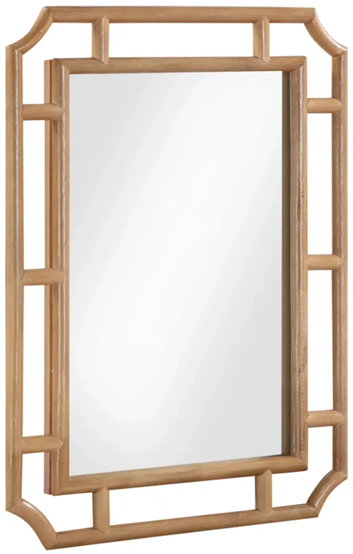 Cienna Natural Rattan Wall Mirror