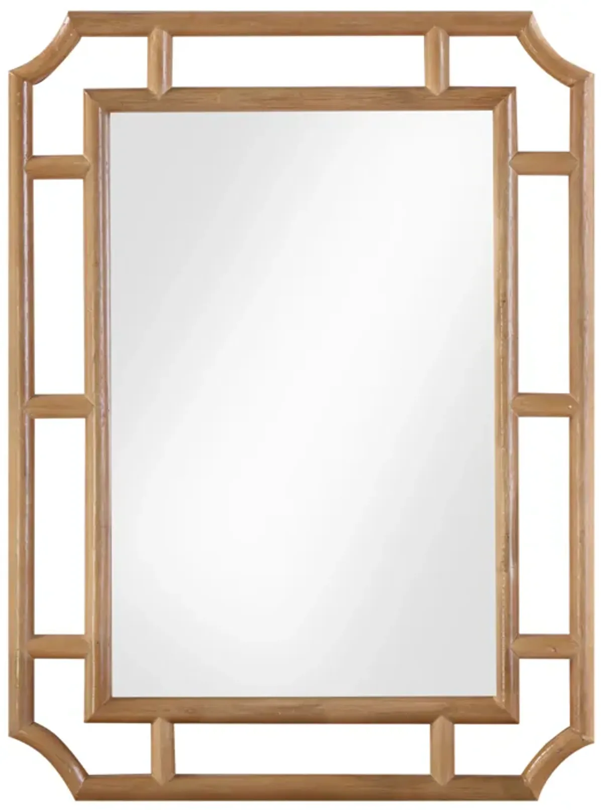 Cienna Natural Rattan Wall Mirror