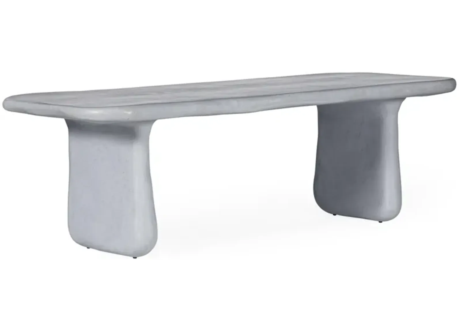 Athen Grey Faux Stone Dining Table