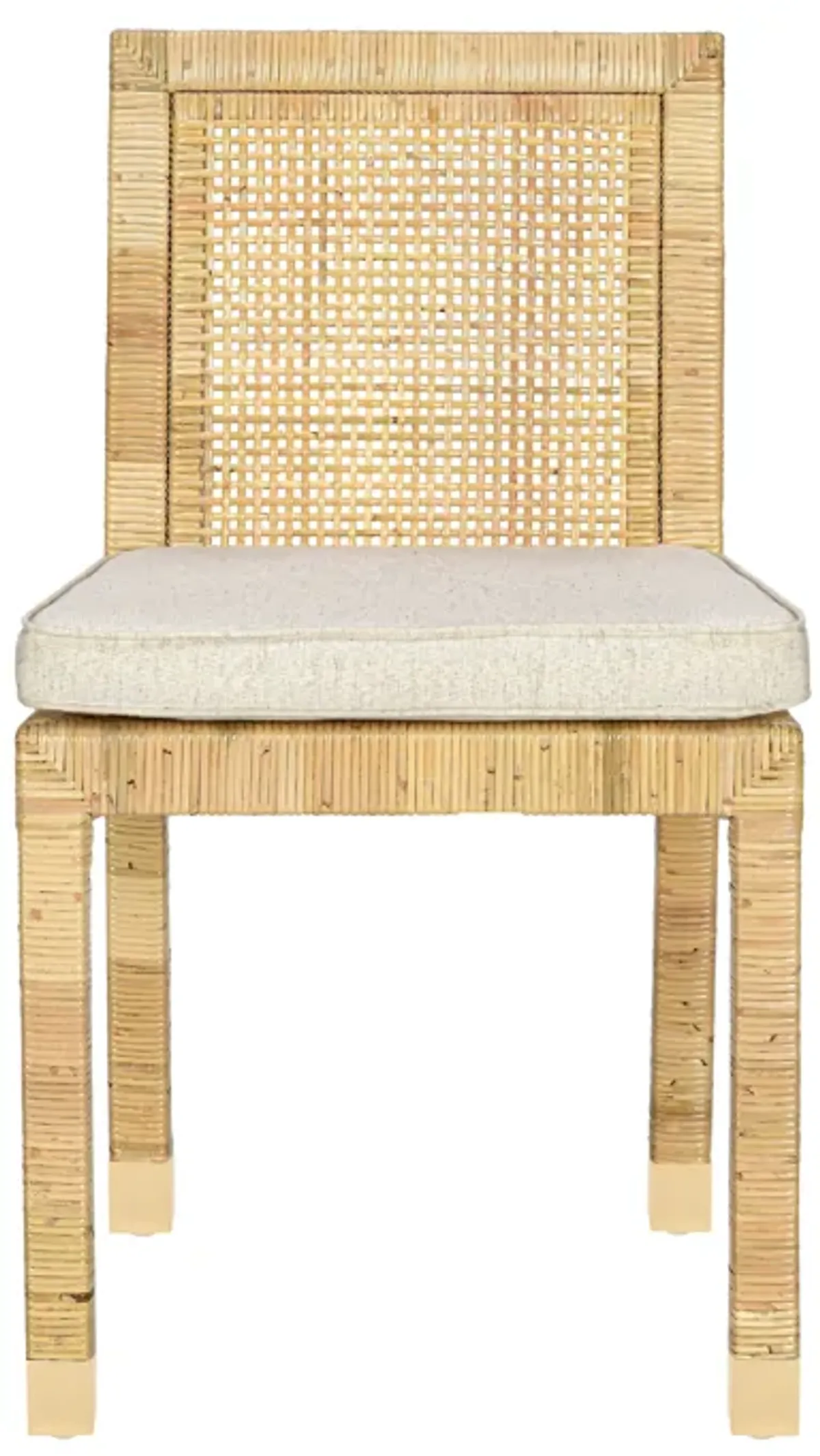 Amara Cream Linen Dining Chair