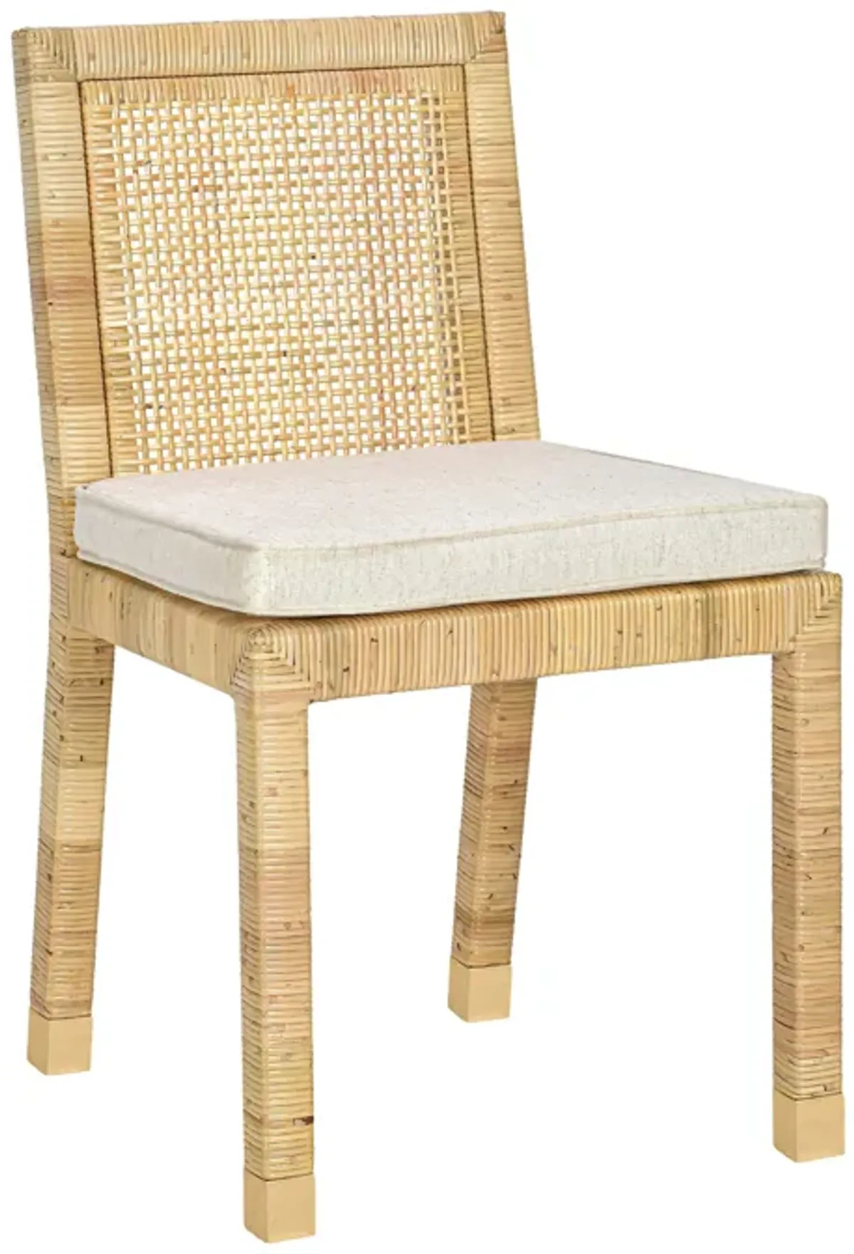 Amara Cream Linen Dining Chair