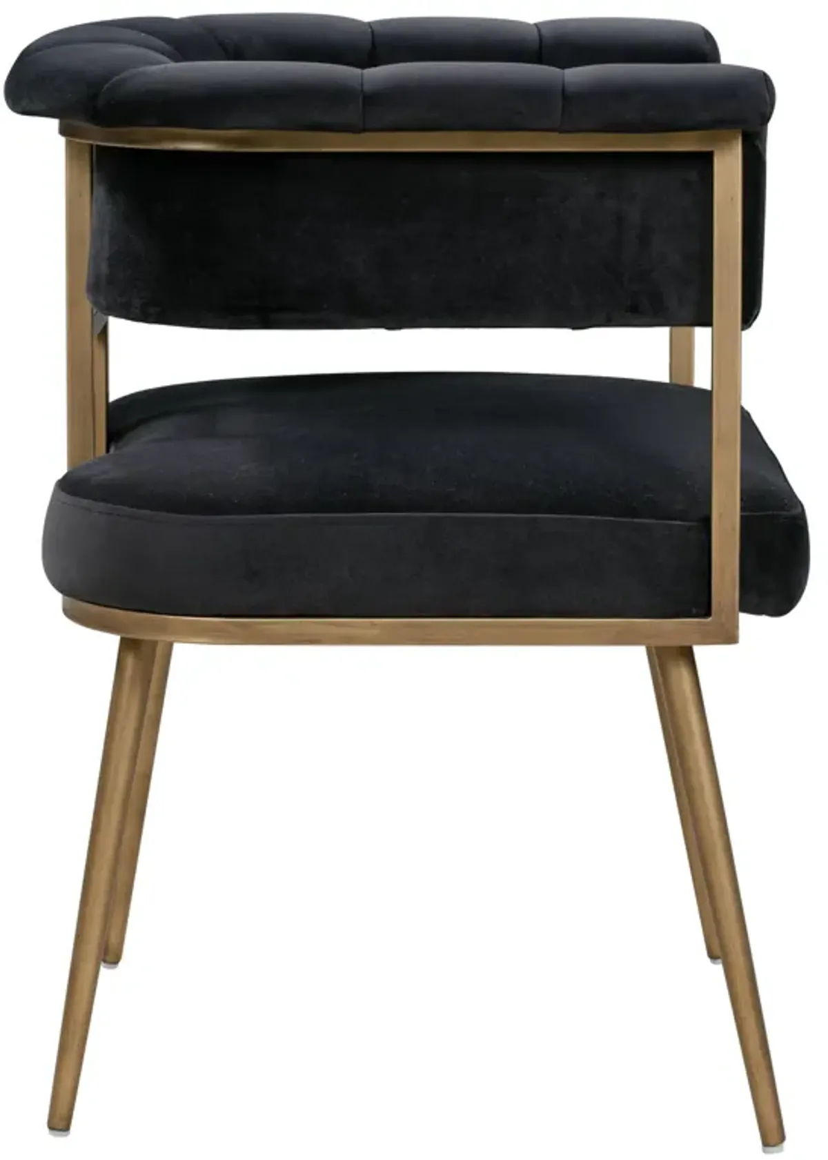 Astrid Grey Velvet Chair