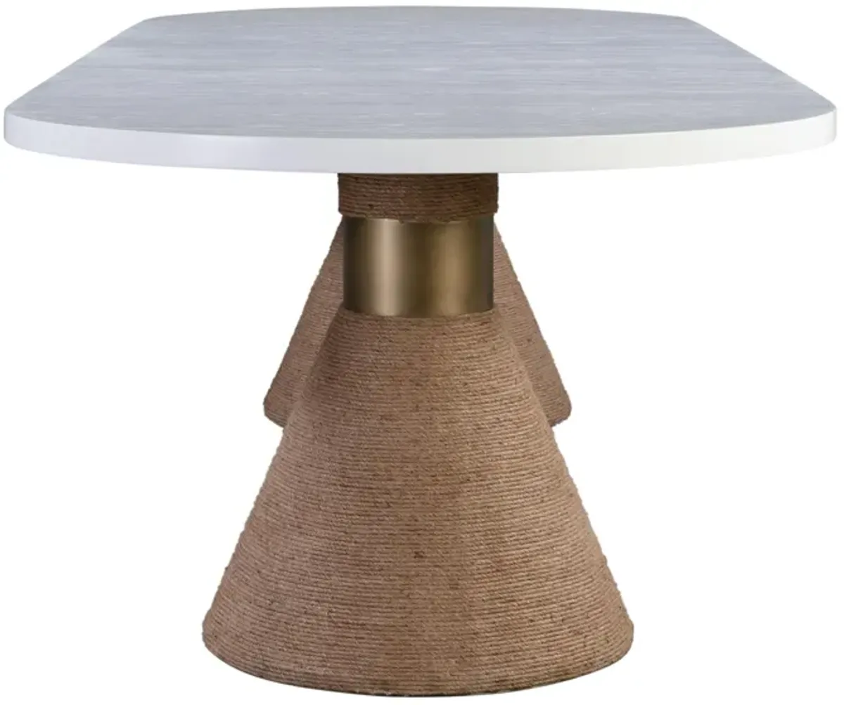 Rishi Natural Rope Oval Table