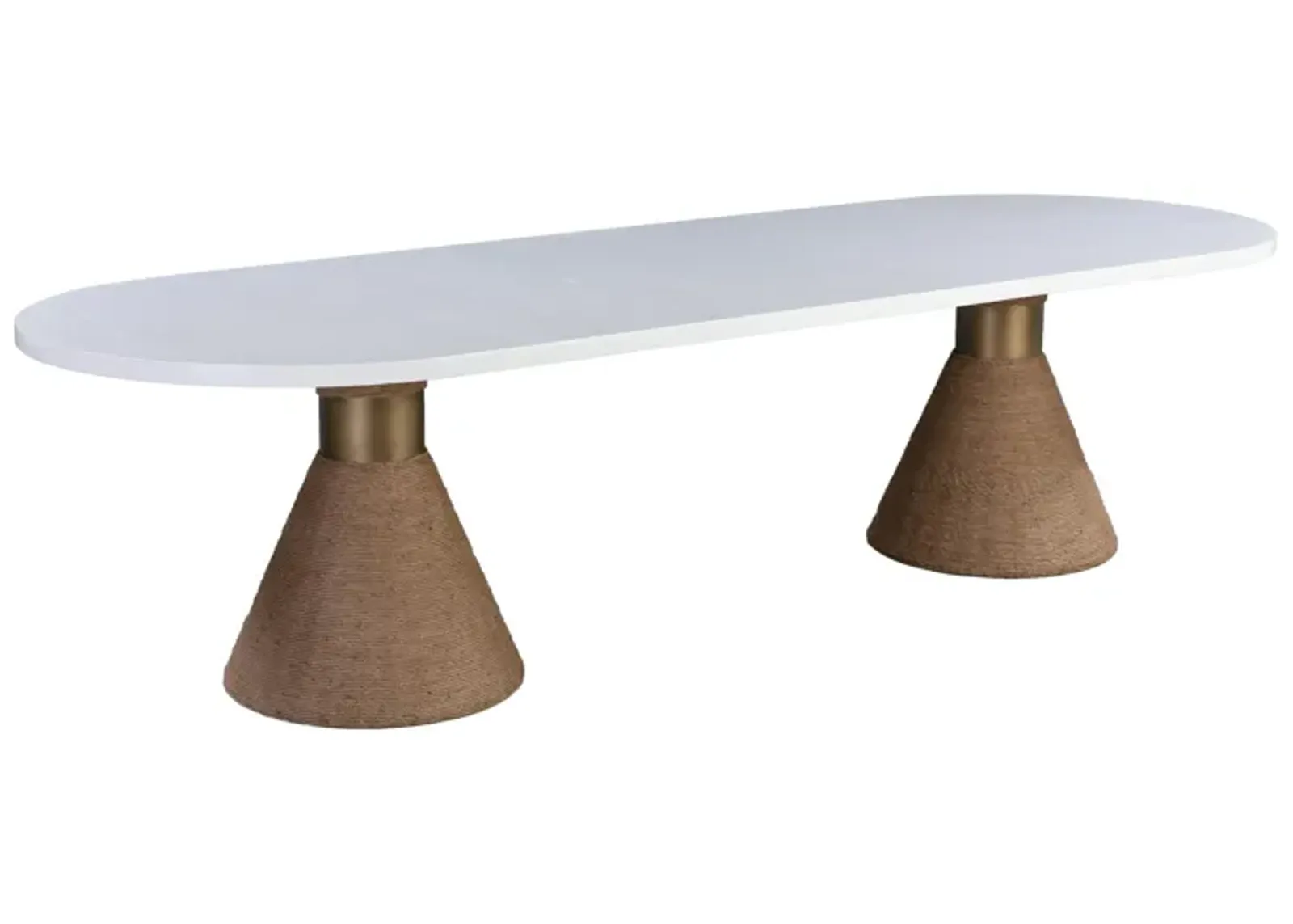 Rishi Natural Rope Oval Table