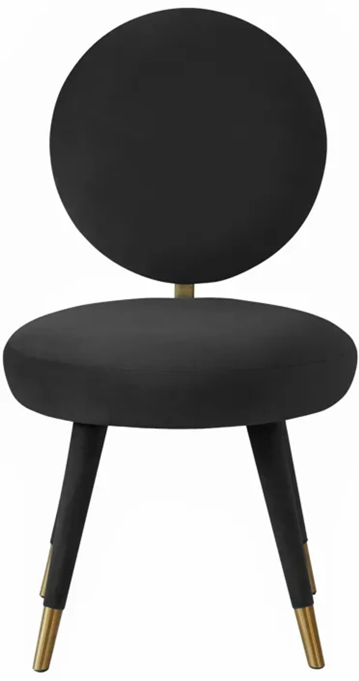 Kylie Black Velvet Dining Chair