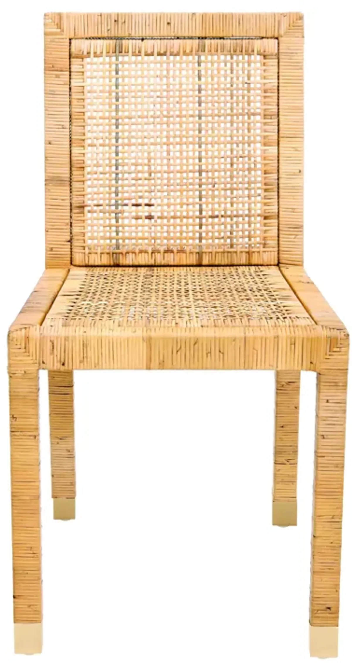 Amara Rattan Performance Fabric Dining Chair