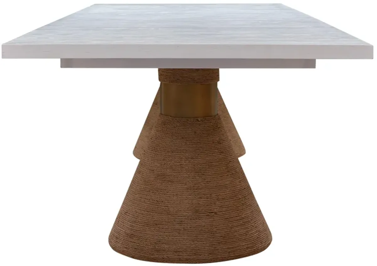 Rishi Natural Rope Rectangular Table