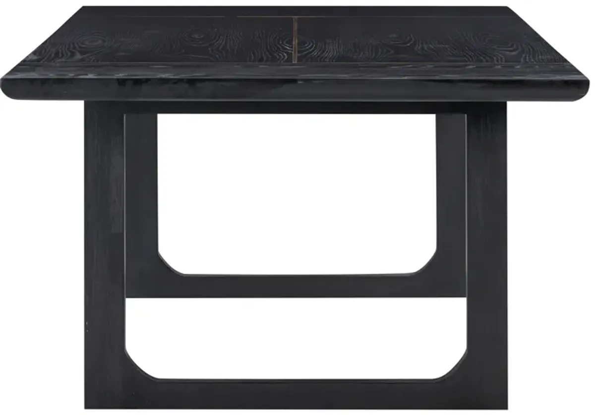 Shiloh Black Ash Rectangular Dining Table