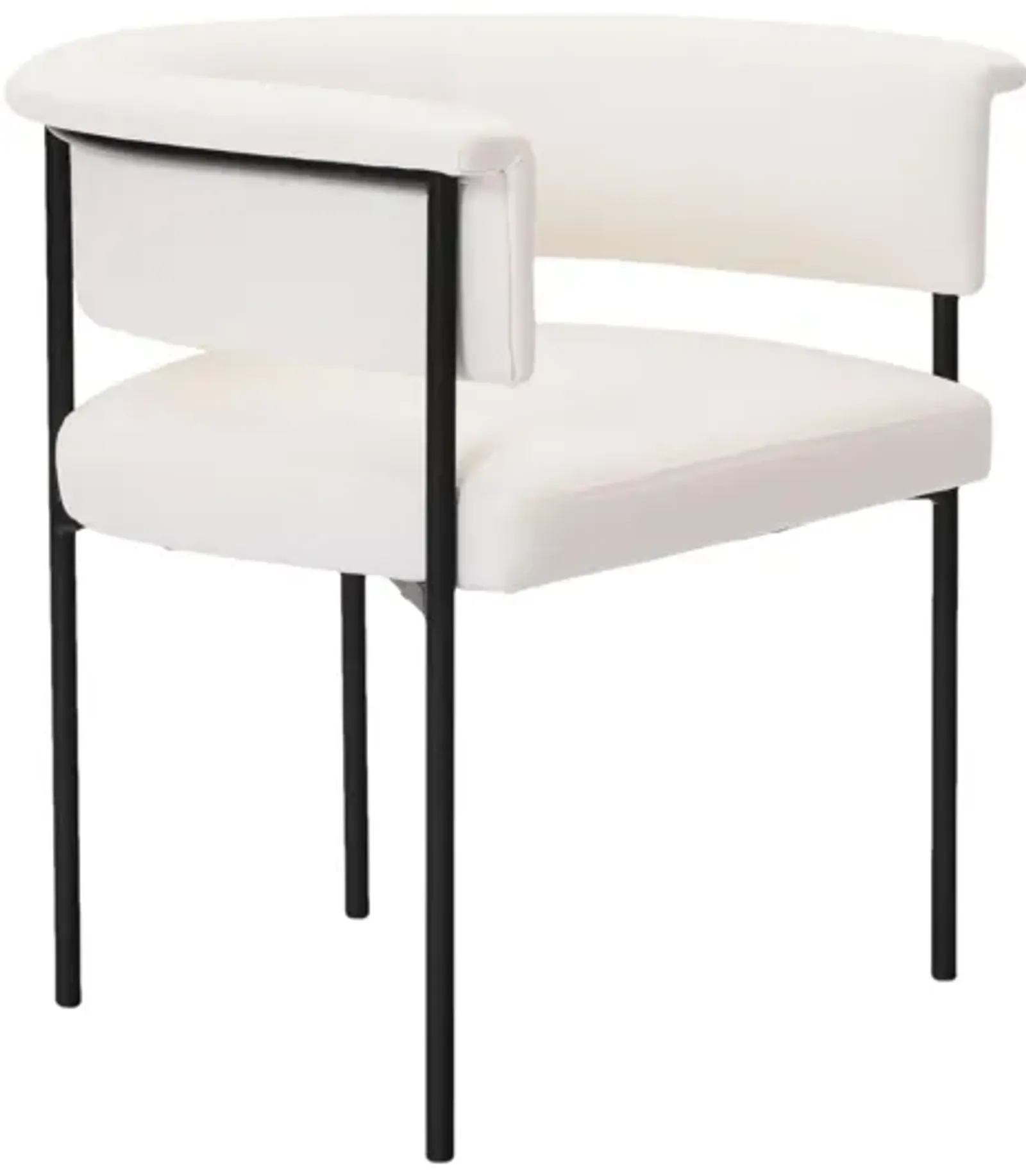 Taylor Cream Performance Linen Dining Chair