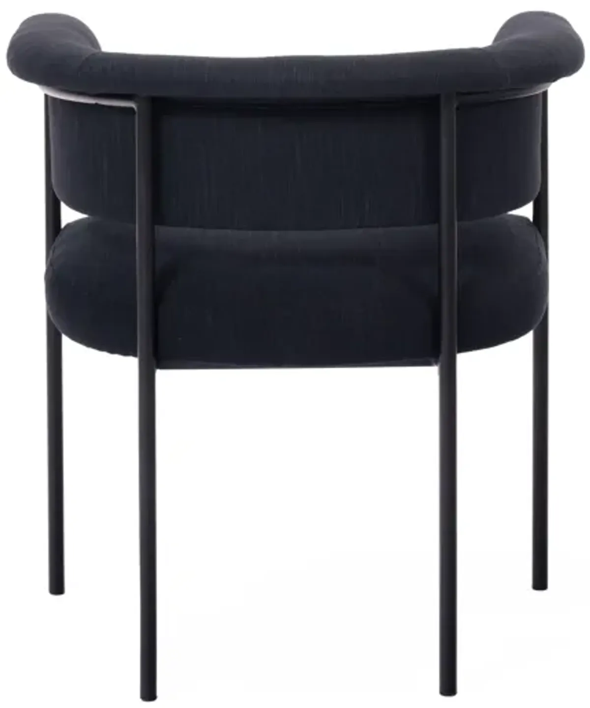 Taylor Black Performance Linen Dining Chair