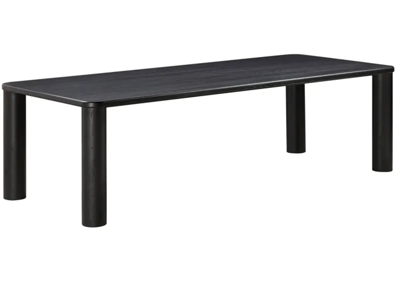 Akola Black Oak Rectangular Dining Table