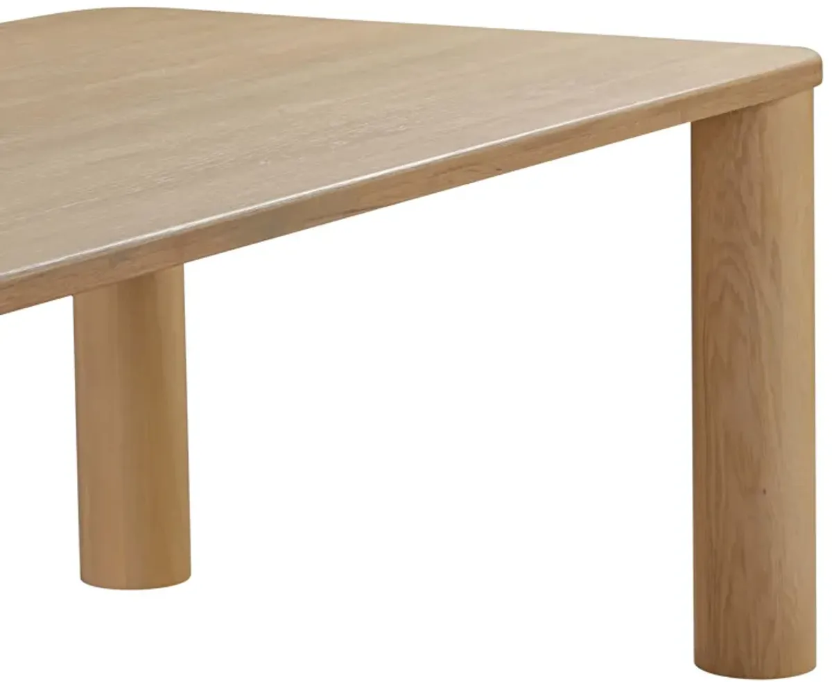 Akola Natural Oak Rectangular Dining Table