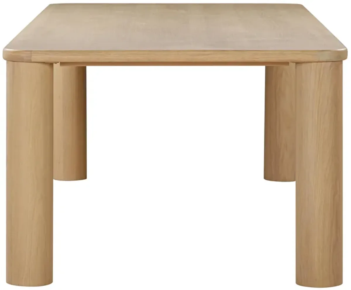 Akola Natural Oak Rectangular Dining Table