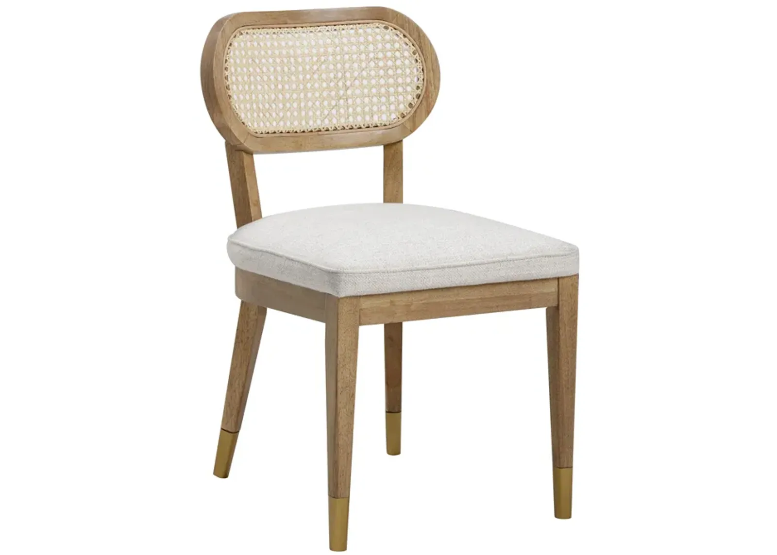 Cosette Natural Performance Linen Dining Chair