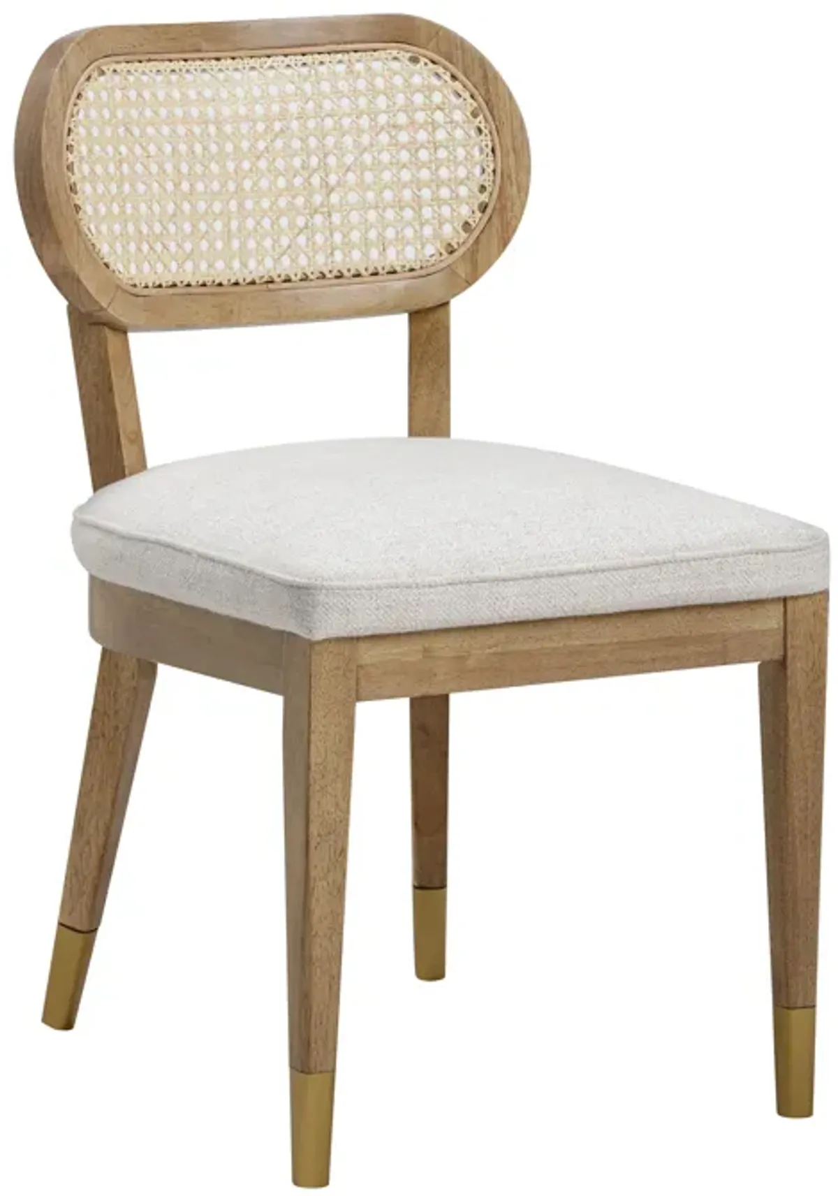 Cosette Natural Performance Linen Dining Chair