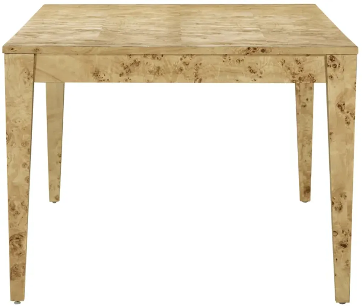 Brandyss Natural Burl Rectangular Dining Table