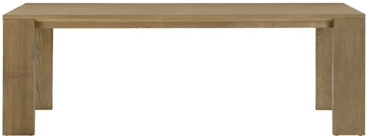 Polly Natural Ash Extendable Rectangular Dining Table