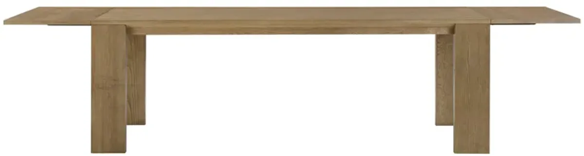 Polly Natural Ash Extendable Rectangular Dining Table