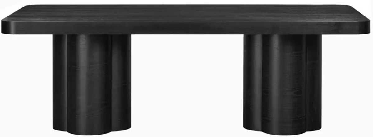 Bambi Black Ash Dining Table