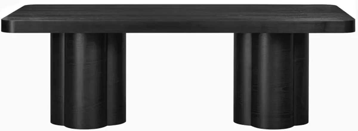 Bambi Black Ash Dining Table