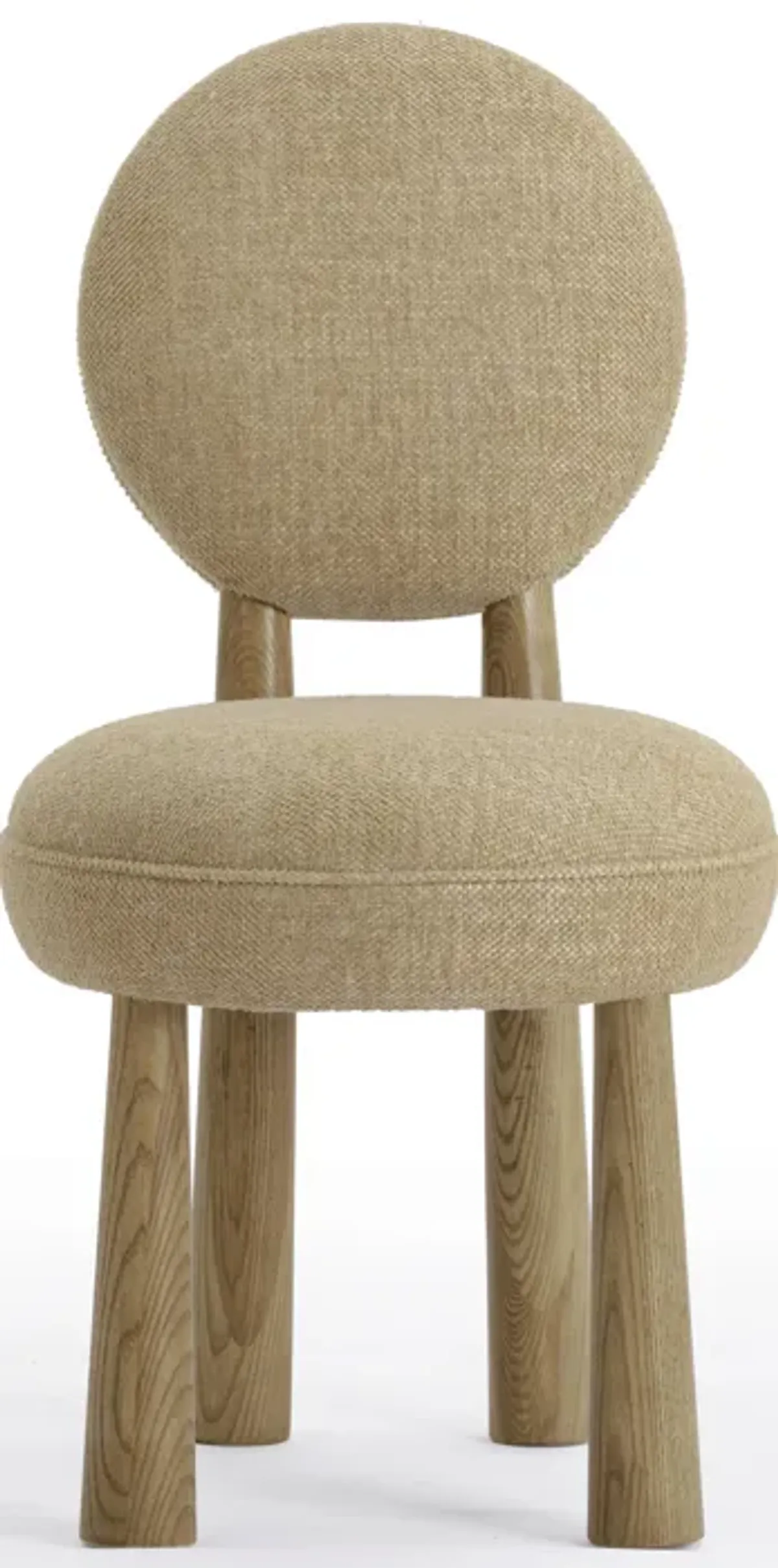 Sulley Honey Tan Performance Basketweave Dining Chair